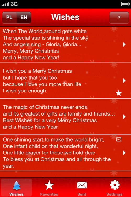 Christmas Wishes Lite (with Facebook and Twitter integration)