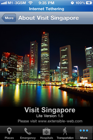 Visit Singapore screenshot