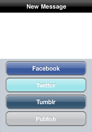 Fast Social Network Publish
