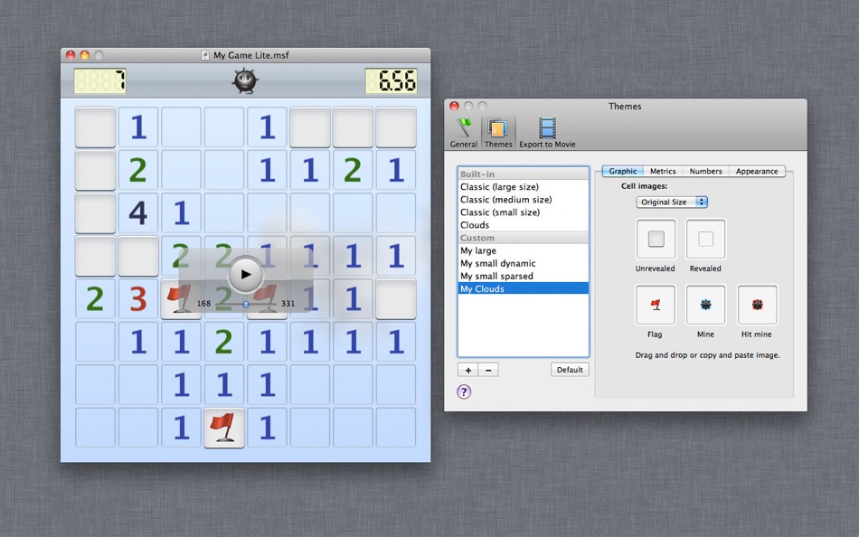 #2. Seagoing Minesweeper Lite (macOS) Podle: Andrey Nazarenko