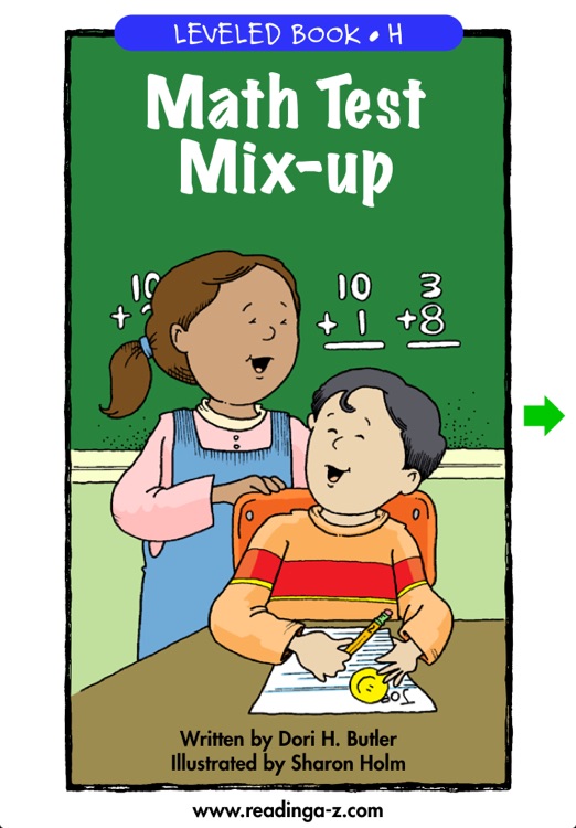 Math Test Mix-Up - LAZ Reader [Level H–first grade]
