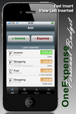 OneExpense LT (Dropbox Expense Tracker) screenshot-3