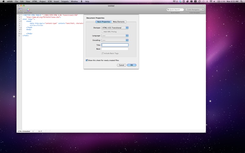 Screenshot #1 pour skEdit Express