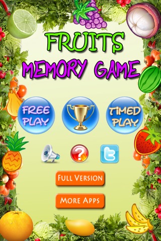 Fruits Memory Game liteのおすすめ画像1