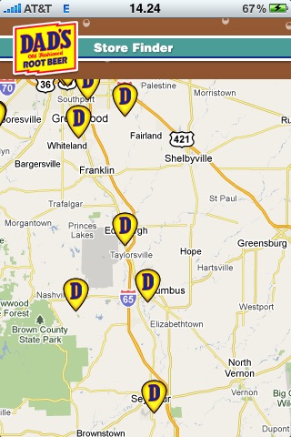 Dad's Root Beer Store Locator