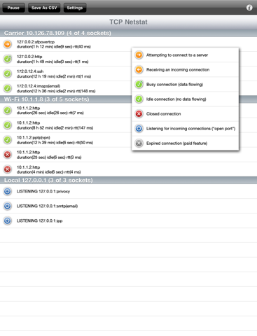 Screenshot #4 pour Netstat