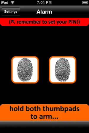 Burglar Alarm... FREE! screenshot 2