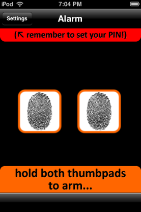 Burglar Alarm... FREE! screenshot 2