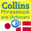 Collins Japanese<->Danish Phrasebook & Dictionary with Audio