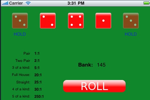 Dice Poker - 101 screenshot 3