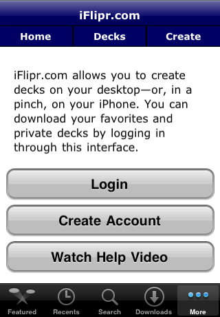 iFlipr Flashcards Lite screenshot 4