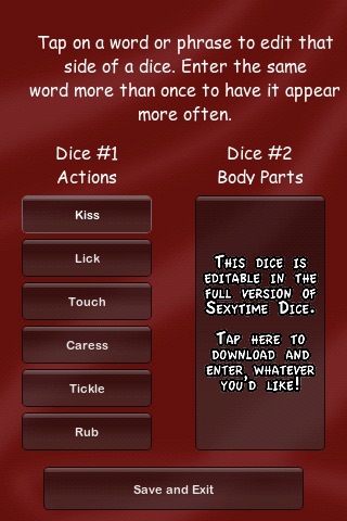 Sexytime Dice Lite screenshot-4