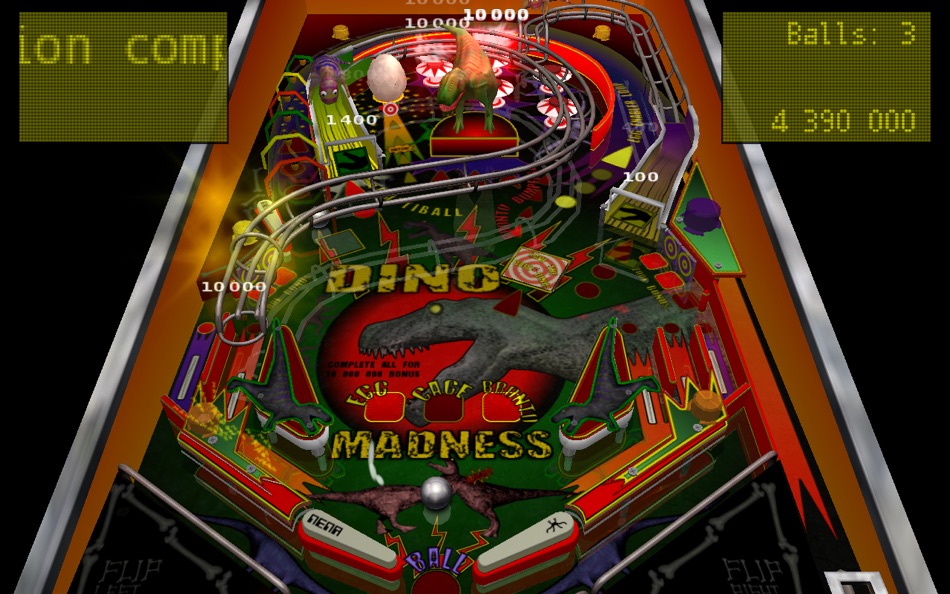 #1. Dino Madness Pinball for Mac OS X (macOS) 由: Nena Innovation AB