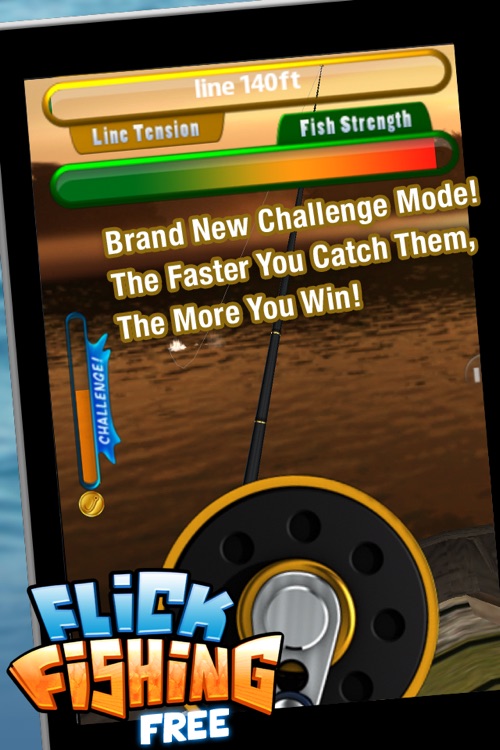 Flick Fishing FREE screenshot-3