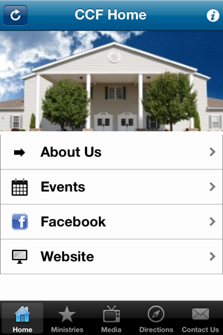 CCF app screenshot