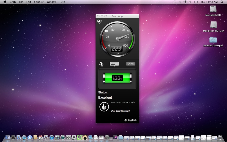 #1. Solar App for Mac OS X (macOS) 由: Logitech Inc.