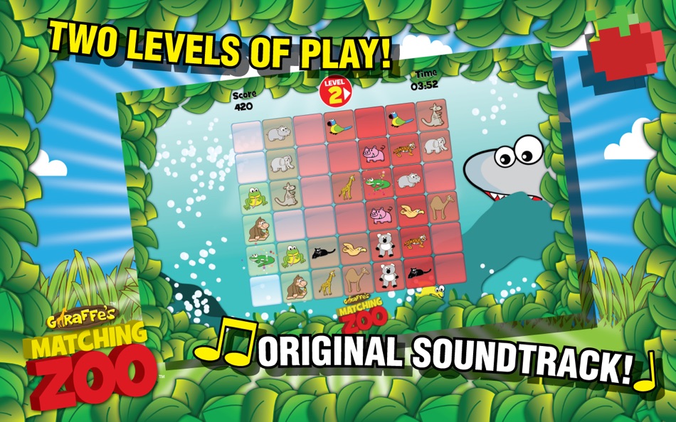 #2. Giraffe's Matching Zoo (macOS) 由: Tomato Interactive LLC