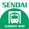 ekipedia Subway Map  Sendai (Subway Guide)