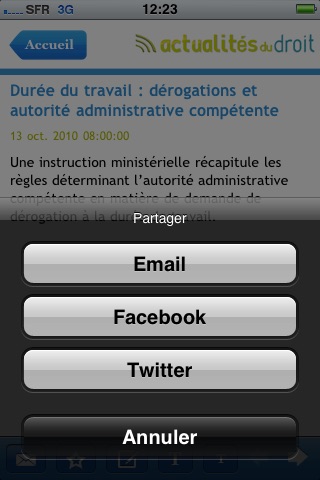 Actualités du droit screenshot-3