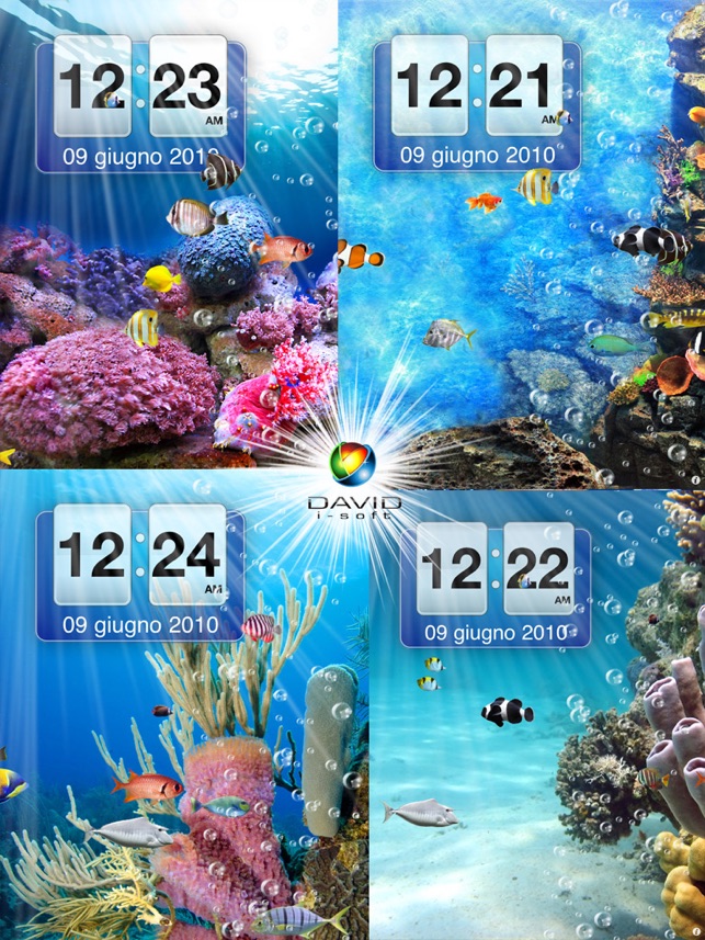 Amazing Aquarium Clock HD LITE(圖5)-速報App