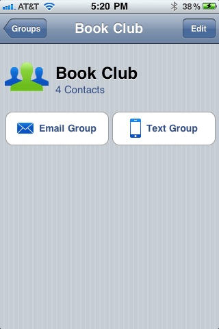 Contacts Groups Free screenshot-3