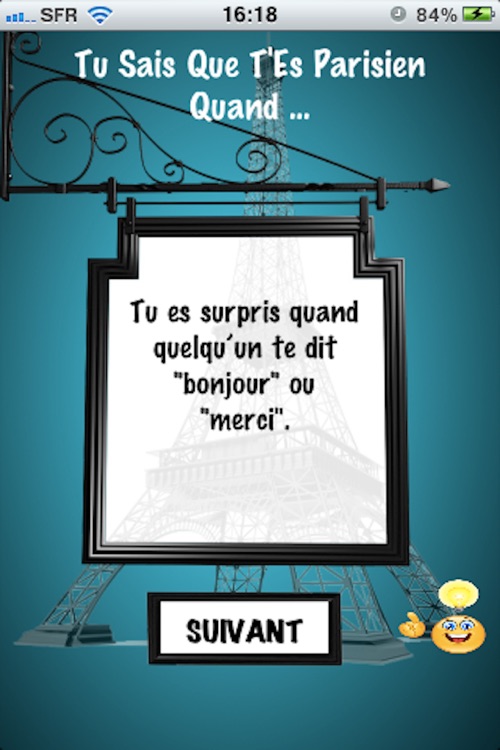 Tu Sais Que T'es Parisien Quand...