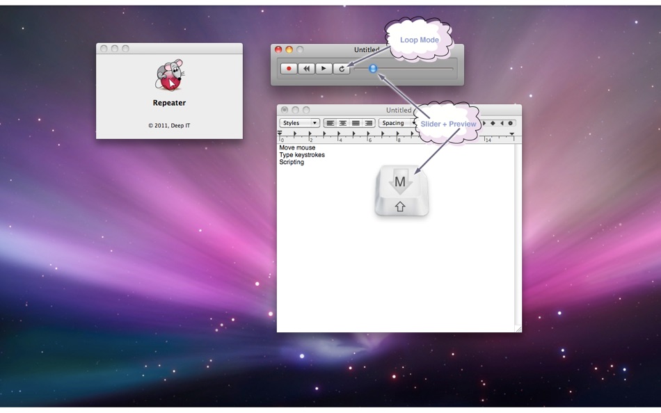 Repeater for Mac OS X - 1.0.0 - (macOS)