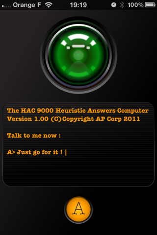 HAC 9000 theHeuristic Answers Computer screenshot 2