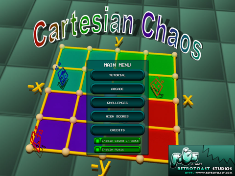 Cartesian Chaos app screenshot