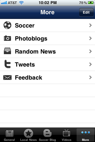 App screenshot