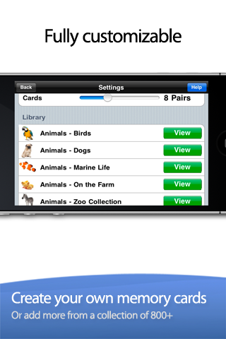 #4. Memory King – The Memory Cards Matching Game (iOS) By: Innovative Mobile Apps