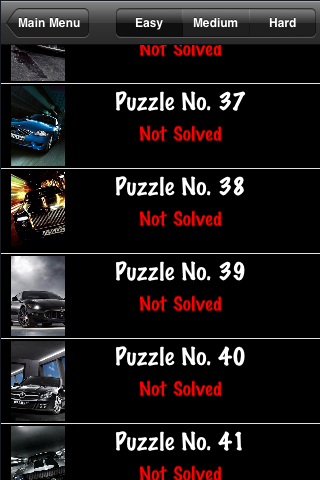Cars Puzzle Lite screenshot 4