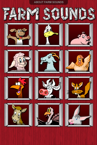 Screenshot #1 pour Farm Animal Sounds Free