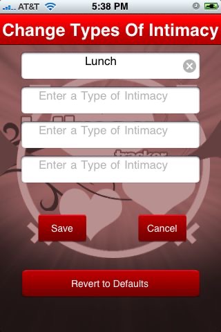 Intimacy Tracker Lite