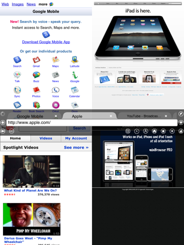 Screenshot #4 for mini Browser PRO