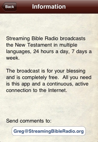 Streaming Bible Radio screenshot-3