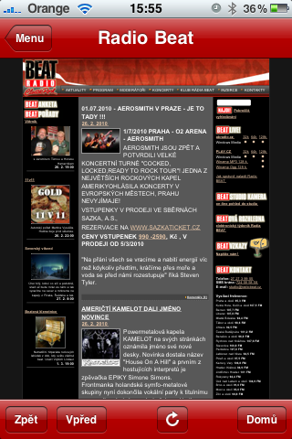 RadioBeat screenshot