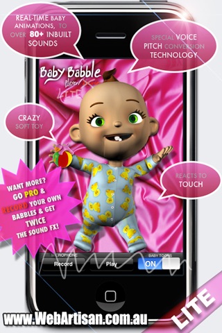 Baby Babble LITE screenshot 3