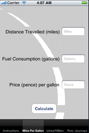 Miles Per Gallon Calculator On The Miles Per Gallon Calculator On The