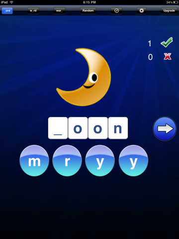 Screenshot #6 pour Word Magic Lite