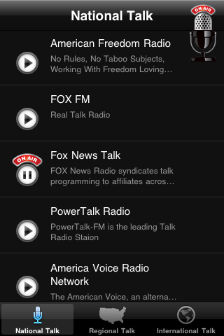 Talk Radio News - Loc... screenshot1