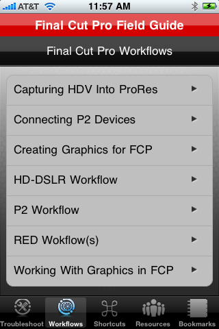 Final Cut Pro Field Guide screenshot 2