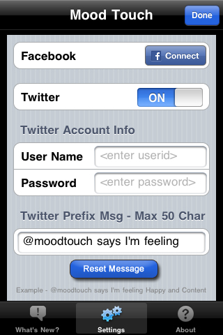 Mood Touch screenshot 5