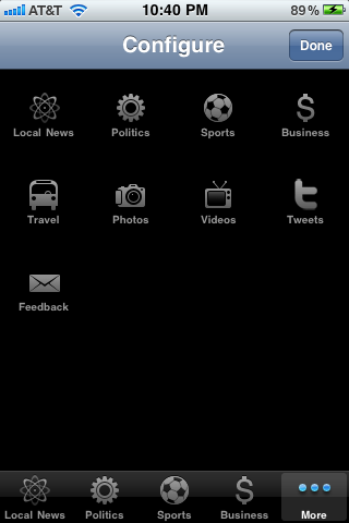 App screenshot