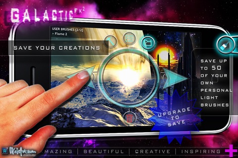 Galactic FX ² FREE : Art with Light screenshot 4