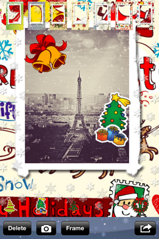 iChristmasPhoto iPhone screenshot 3 - Photo & Video app