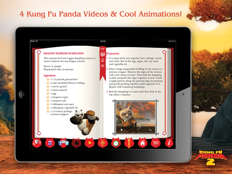 Kung Fu Panda 2 Interactive Cookbook HD Lite screenshot-3
