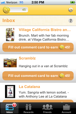 Play Kudos app screenshot