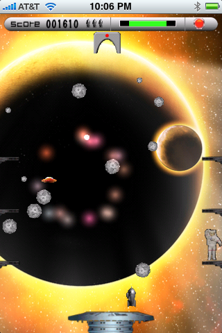 Screenshot 1 of Meteor Mission III App