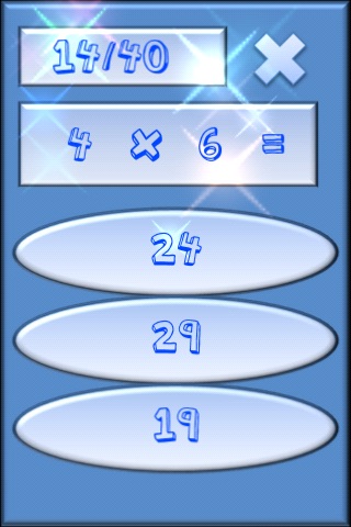 Brain Game 9 Times Tables